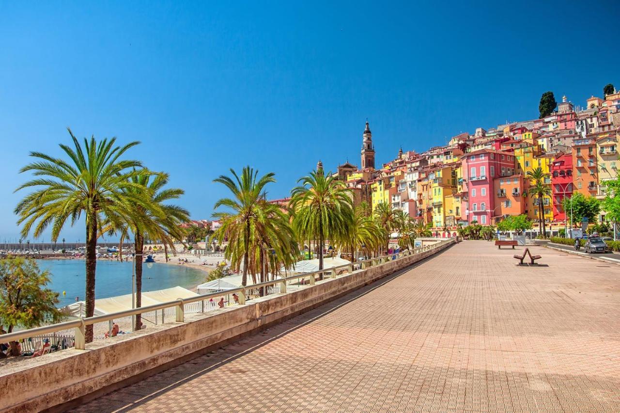 Corso Home- Central Apartment In Menton Luaran gambar
